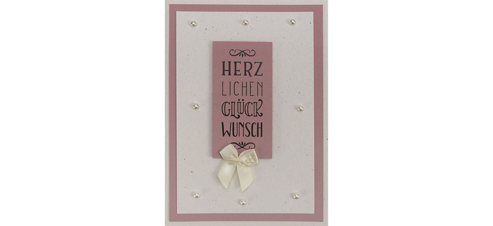 Herzlichen Glückwunsch zur Hochzeit