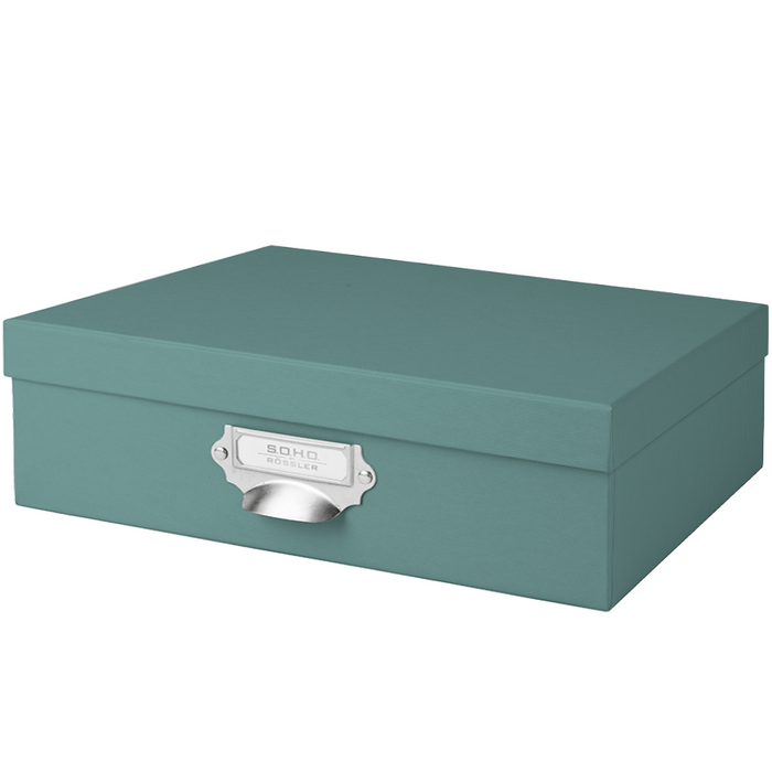S.O.H.O. Aufbewahrungsbox | Geschenkbox | mit Deckel | A4 | opal