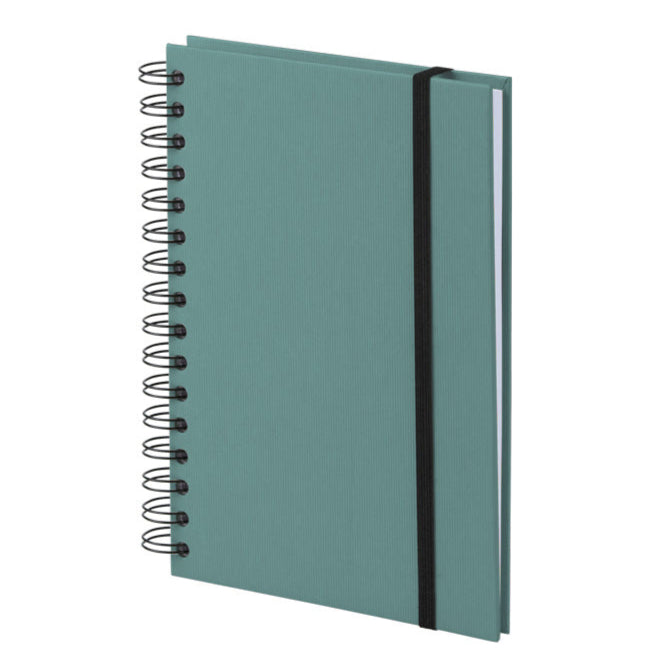 Notizbuch A5 mit Gummizug, Opal