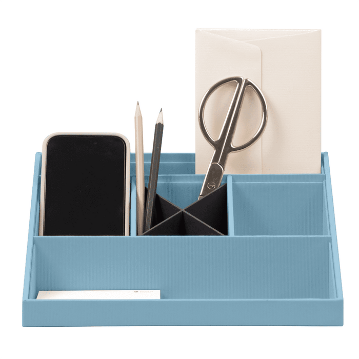 S.O.H.O. Schreibtisch Organizer | Mit 5 Fächern | denim