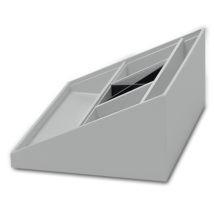 S.O.H.O. Schreibtisch Organizer | Mit 5 Fächern | stone