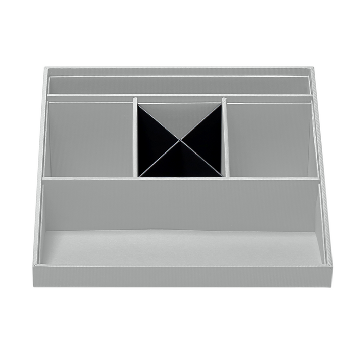 S.O.H.O. Schreibtisch Organizer | Mit 5 Fächern | stone