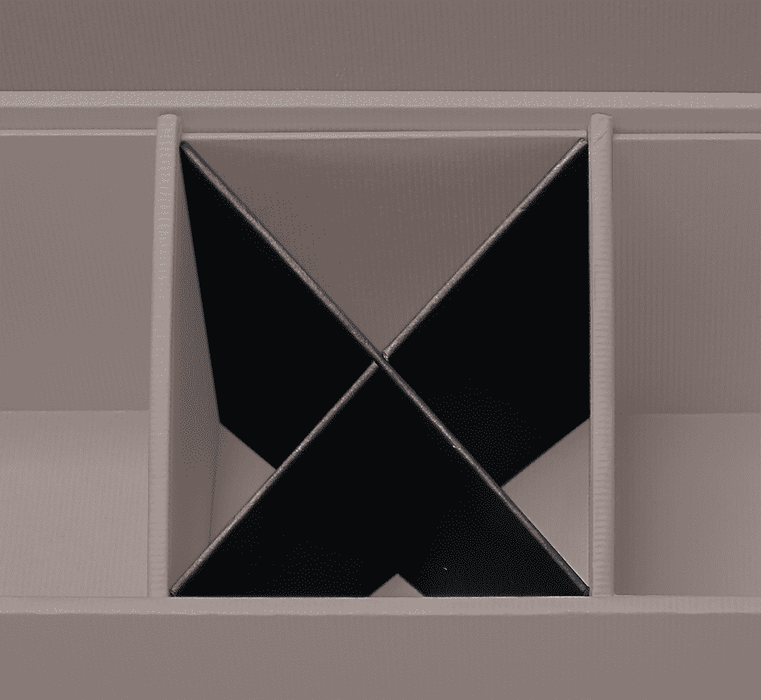 S.O.H.O. Schreibtisch Organizer | Mit 5 Fächern | taupe