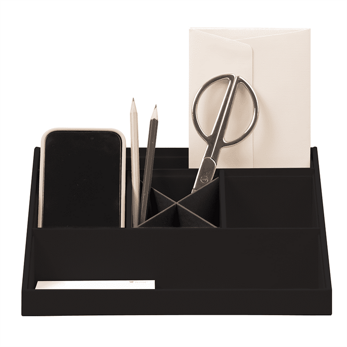 S.O.H.O. Schreibtisch Organizer | Mit 5 Fächern | schwarz