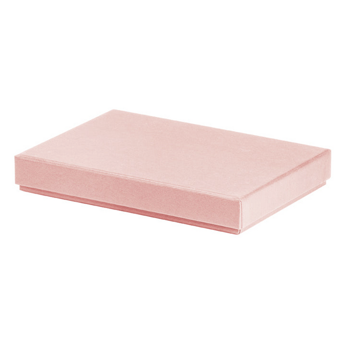 Box flach | A5 | Geschenke & Fotos | Mit Deckel | powder-rosa