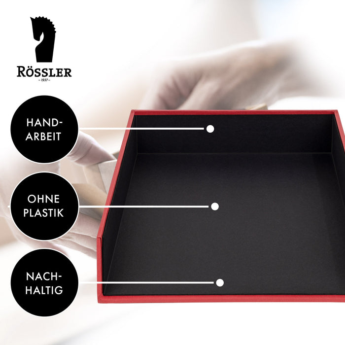 Ablagekorb für A4, Rot