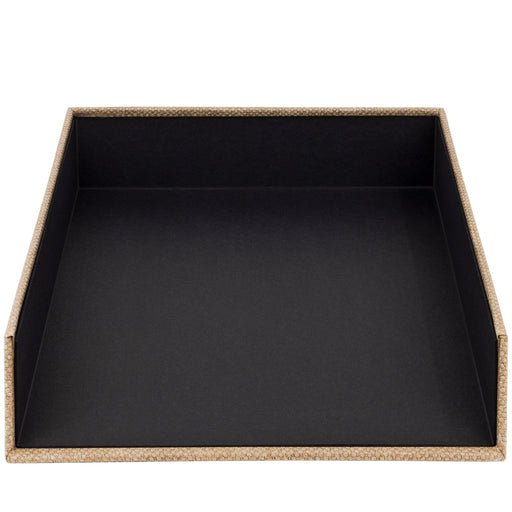 Ablagekorb für A4, Haselnuss-Braun