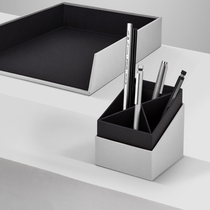 Ablagekorb für A4, Stone-Grau