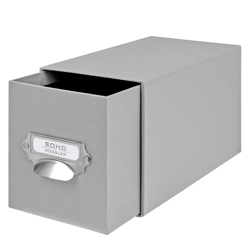 1er Schubladenbox für CDs, Stone-Grau