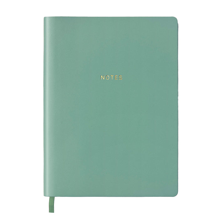 Notizbuch „Smaragd“ | A5 | Soft Cover | Blanko | mit Lesebändchen | smaragd