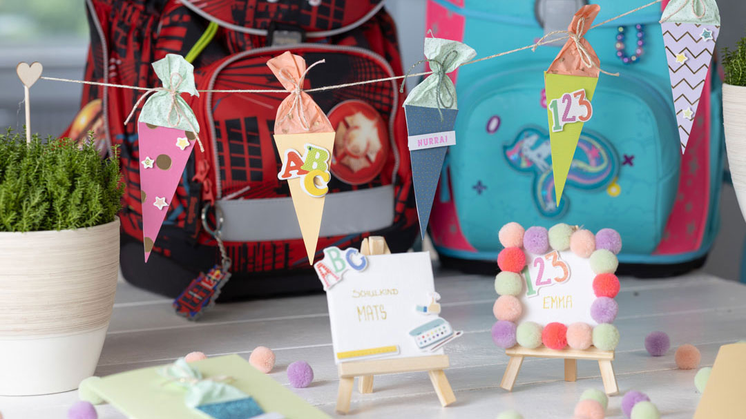 Bastelideen zum Schulanfang