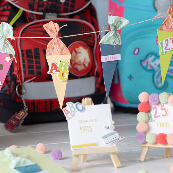 Bastelideen zum Schulanfang