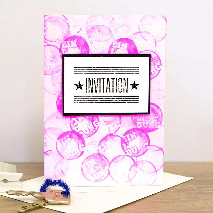 Invitation zum Geburtstag