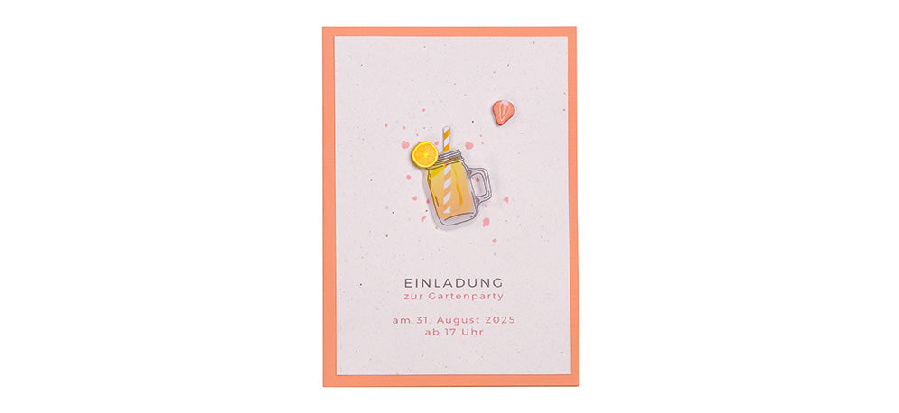 Einladung zur Gartenparty