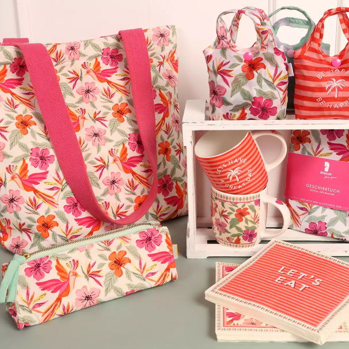 Farbenfrohe Papeterie für den Frühling