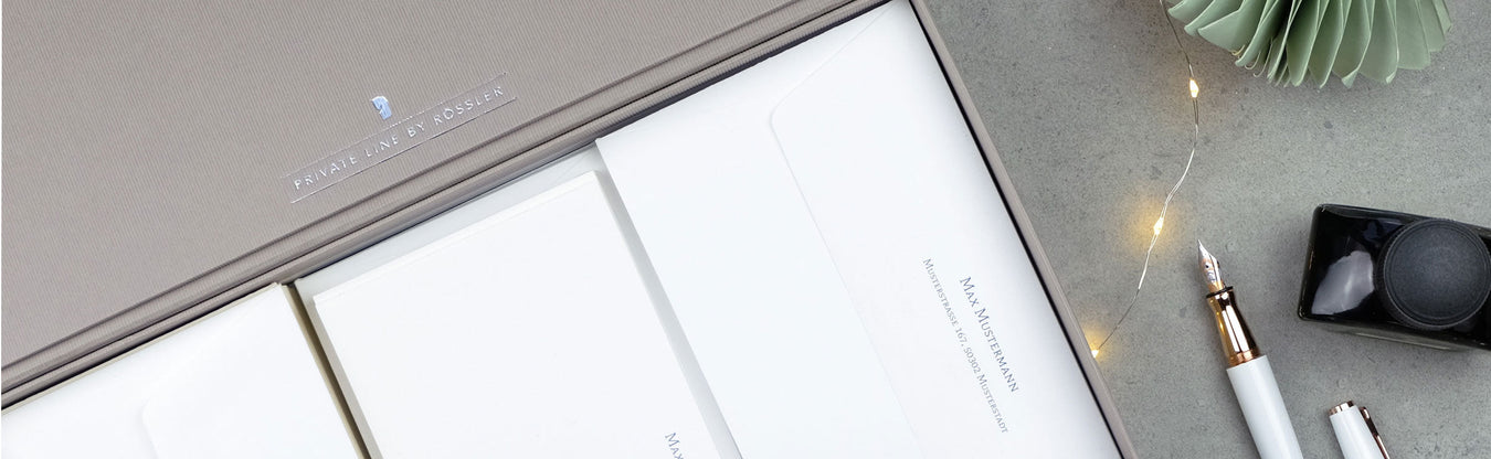 Personalisiertes Briefpapier