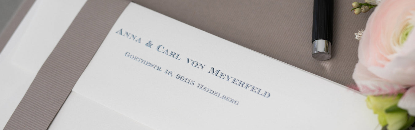 Personalisiertes Briefpapier