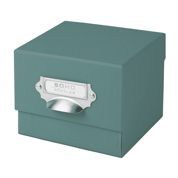 S.O.H.O. Box für Fotos & Karteikarten | A6 | 16,7x12,5cm | opal