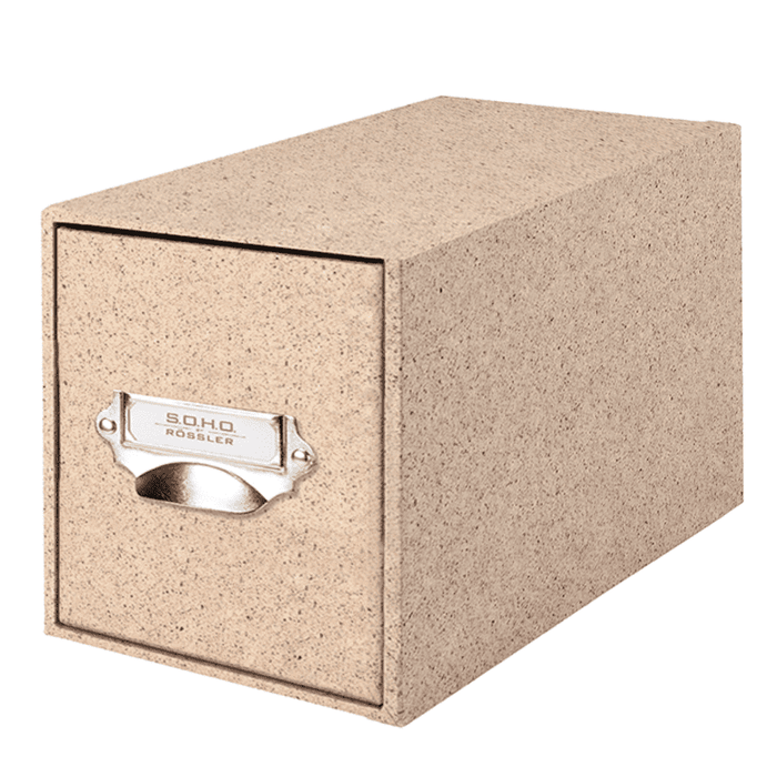 S.O.H.O. Schubladenbox für CD´s & Fotos | A6 | cacao