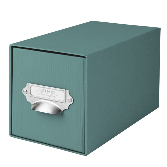 S.O.H.O. Schubladenbox für CD´s & Fotos | A6 | opal