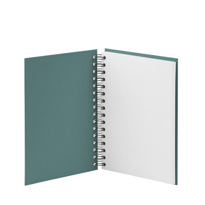 Notizbuch A5 mit Gummizug, Opal