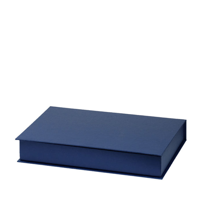 Briefpapierkassette personalisiert, Weißer Inhalt, Blau