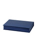 Briefpapierkassette personalisiert, Creme Inhalt, Blau