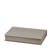 Briefpapierkassette personalisiert, Creme Inhalt, Taupe