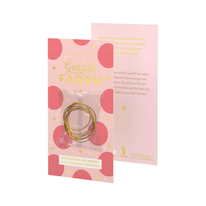 Ho-Ho-Ho, Geschenkkarte, Geduldsfaden - 90x160 mm, mit Gimmick