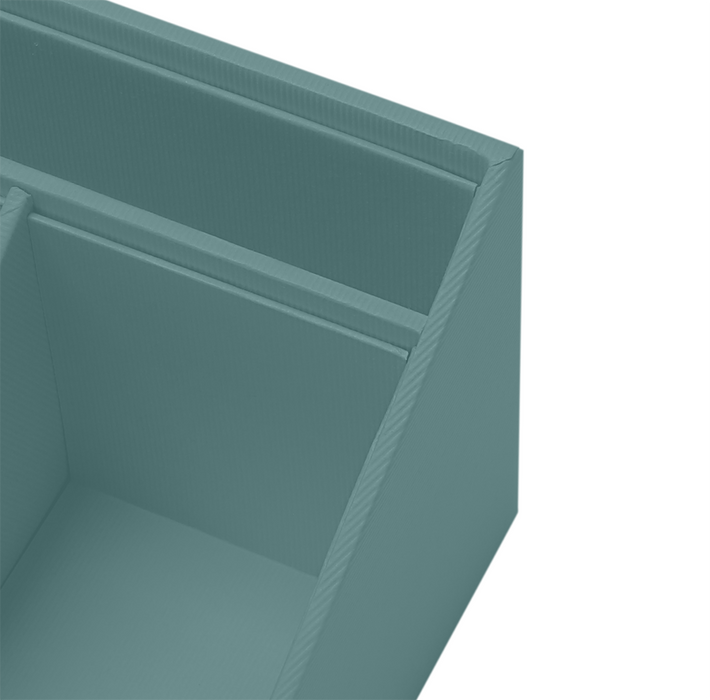 Rössler SOHO 4er Schubladenbox aus Papier | Büro Organizer Schreibtisch | Schubladen Organizer Büro Zubehör & Bürobedarf | Schreibtisch Organizer Box | 18 x 25 x 32 cm | 1 Stück | Farbe: Denim Rössler SOHO 4er Schubladenbox aus Papier | Büro Organizer Schreibtisch | Schubladen Organizer Büro Zubehör & Bürobedarf | Schreibtisch Organizer Box | 18 x 25 x 32 cm | 1 Stück | Farbe: Denim