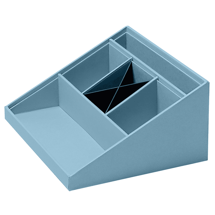 S.O.H.O. Schreibtisch Organizer | Mit 5 Fächern | denim