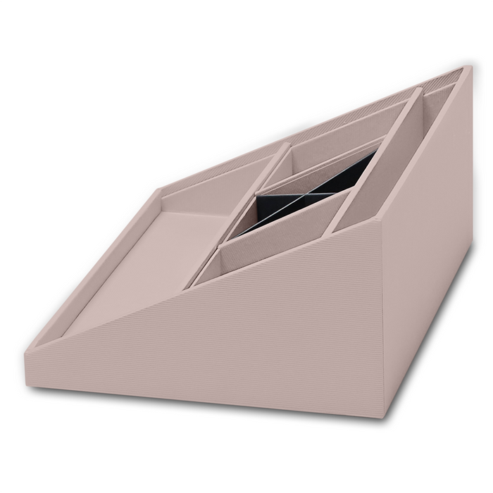 S.O.H.O. Schreibtisch Organizer | Mit 5 Fächern | powder