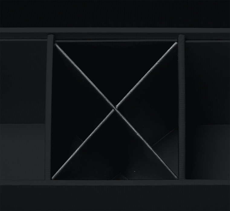 S.O.H.O. Schreibtisch Organizer | Mit 5 Fächern | schwarz