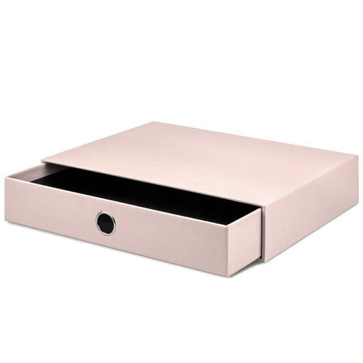 1er Schubladenbox für A4, Powder-Rosa