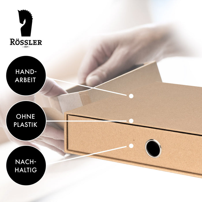 1er Schubladenbox für A4, Kraft