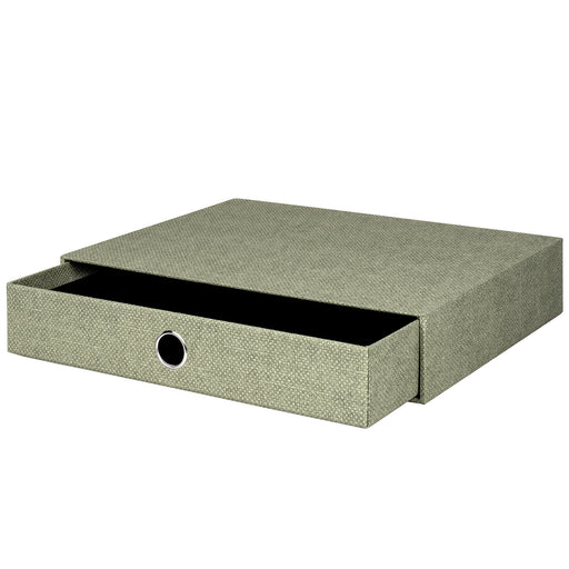1er Schubladenbox für A4, Salbei-Grün