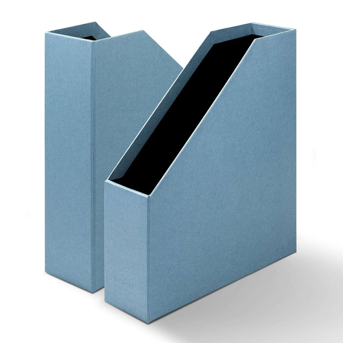 Stehsammler für A4, Denim-Blau