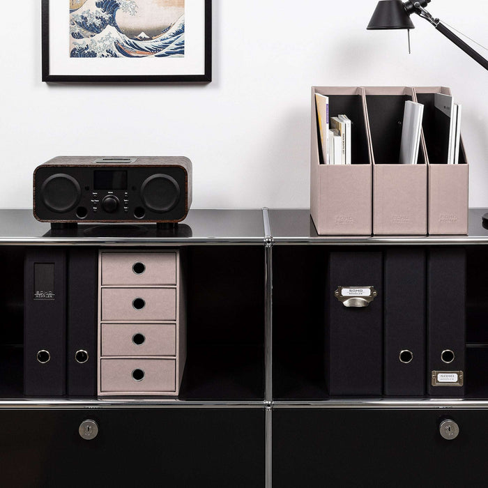 Stehsammler für A4, Powder-Rosa