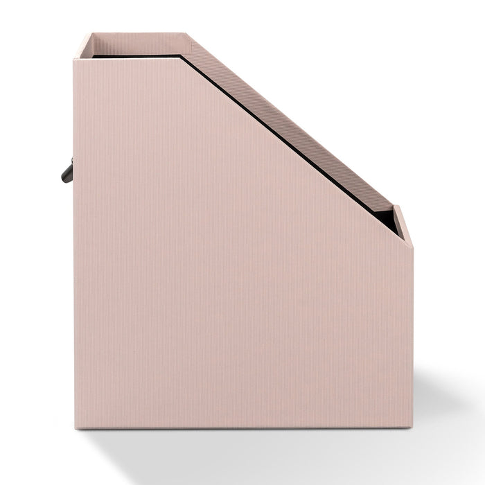 Stehsammler mit Griff für A4, Powder-Rosa