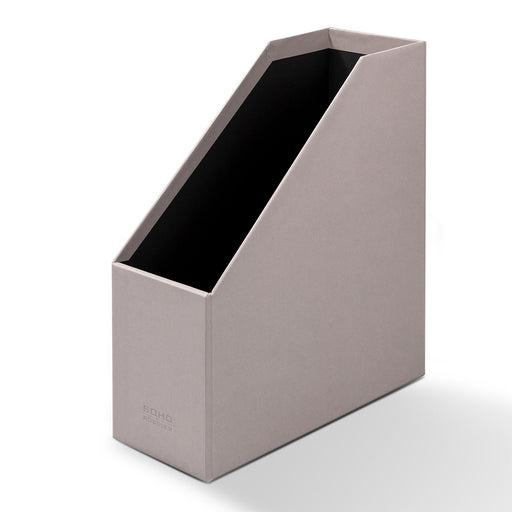 Stehsammler mit Griff für A4, Taupe