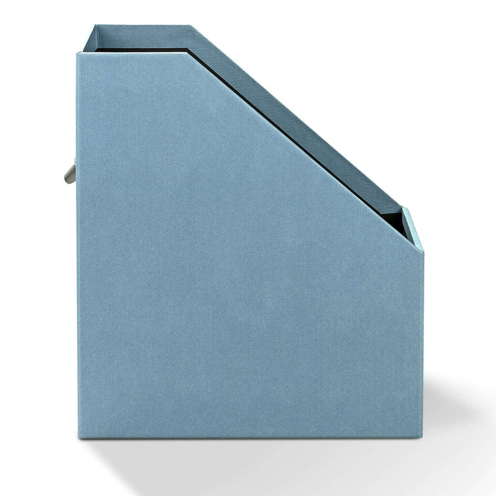 Stehsammler mit Griff für A4, Denim-Blau