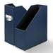 Stehsammler mit Griff für A4, Navy-Blau