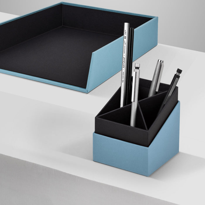 Ablagekorb für A4, Denim-Blau