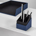 Ablagekorb für A4, Navy-Blau