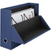 Archivbox für A4, Blau-Navy