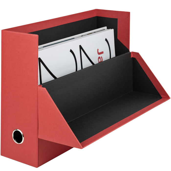 Archivbox für A4, Rot
