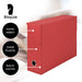 Archivbox für A4, Rot