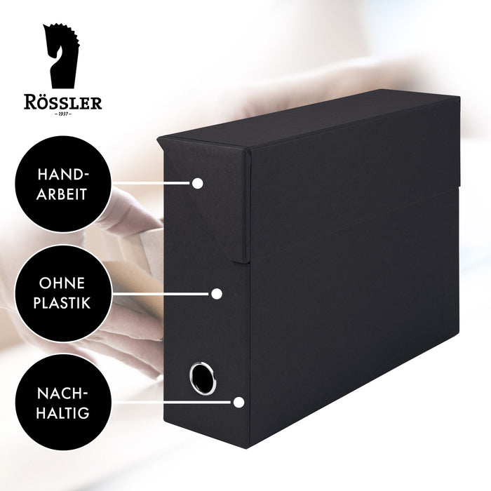 Archivbox für A4, Schwarz