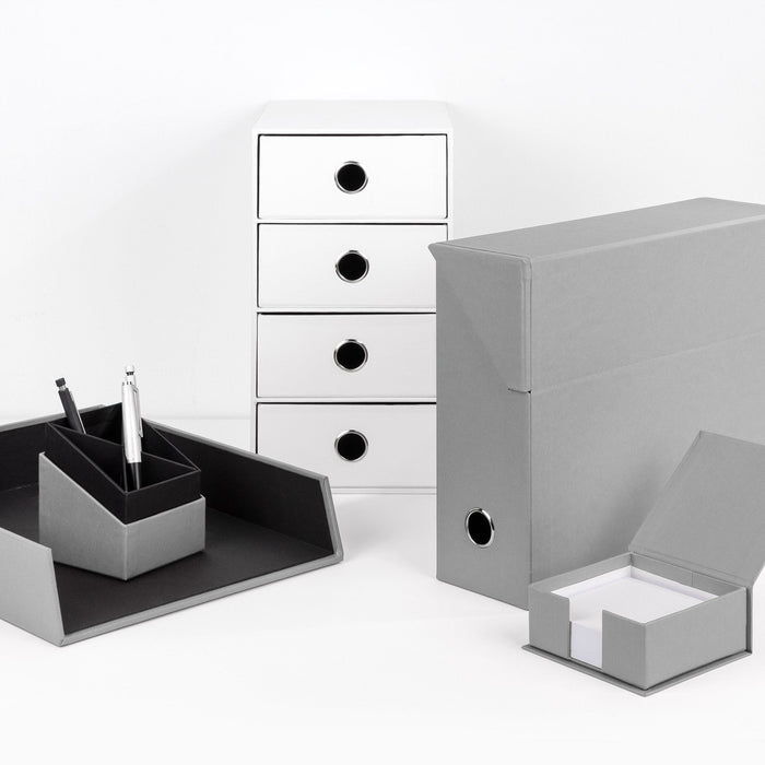 Archivbox für A4, Stone-Grau