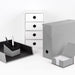 Archivbox für A4, Stone-Grau